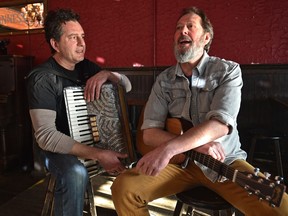 Edmonton singer John Guliak and accordionist Jason Kodie play Empress Ale House 4 p.m. Saturday.