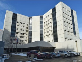 The former downtown remand centre. File photo.