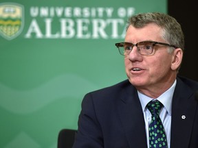 University of Alberta president Dr. David Turpin.