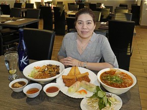 Rosa Pham is the manager at Thien An Vietnamese restaurant (7304-101 Avenue) in Edmonton.