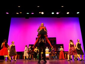 The cast performs during a dress rehearsal for Paul Kane High School's performance of Matilda at the Arden Theatre in St. Albert, on Wednesday, Jan. 8, 2020. Photo by Ian Kucerak/Postmedia