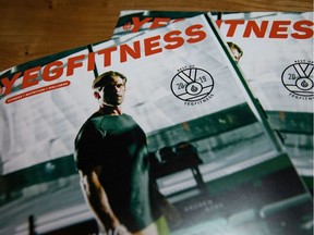 The January issue during the YEGFitness January 2020 launch party at Brownís Socialhouse in Edmonton, Alta., on Tuesday, Jan. 7, 2020.