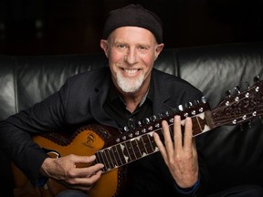 Harry Manx brings his hybrid blues back to the Arden Theatre Friday.