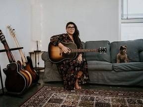 Celeigh Cardinal, nominated for Indigenous Artist or Group of the Year at the 2020 Juno Awards in Saskatoon.
