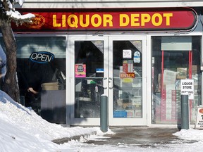 The Liquor Depot on Edmonton Trail N.E. in Calgary was photographed on Monday February 5, 2018. Gavin Young/Postmedia
