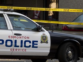 An Edmonton police cruiser.