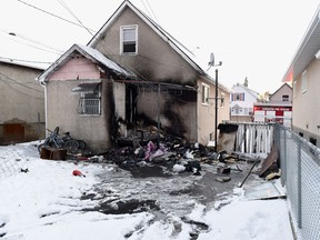 Fire crews responded to calls of a structure fire at a home near 95 Street and 115 Avenue at 6:55 a.m. on Friday, Jan. 10, 2020.