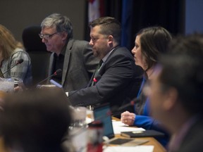 Edmonton Public Schools board of trustees meet at the Centre for Education at 1 Kingsway Ave. on Jan. 14, 2020.