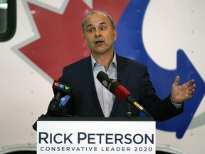 Edmonton businessman Rick Peterson announced on Wednesday, Jan. 29, 2020 that he will be entering the Conservative Party of Canada leadership race.