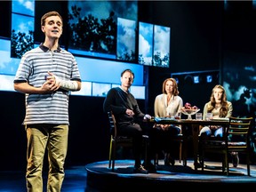 The touring production of Dear Evan Hansen is at the Jubilee Auditorium until Sunday, Feb. 16.