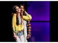 Emily Dallas as Phoebe and Farren Timoteo as Silvius star in As You Like It, on stage at the Citadel until March 15.