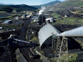 Teck Cominco's Fording River wash plant, in Elk Valley. File photo.