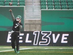 Roughriders quarterback Cody Fajardo is under contract for two more years after signing an extension in October.