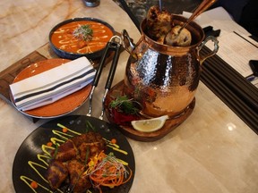 A selection of dishes from Guru Kitchen and Bar, located at 10111 104 Ave., in the main floor of the Edmonton Tower.