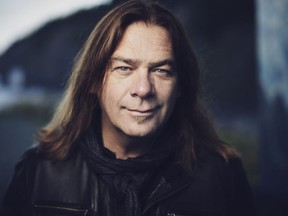 Alan Doyle, performing at the Jubilee Auditorium on Saturday night.