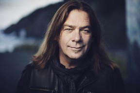 Alan Doyle, performing at the Jubilee Auditorium on Saturday night.