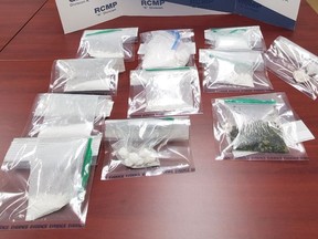 High Level RCMP conducted a search of a vehicle on Feb. 19, 2020, that resulted in the seizure of 1.3 kilograms of cocaine, one ounce of Khat, drug paraphernalia and packaging.