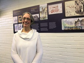 Marlena Wyman is Edmonton's Historian Laureate and the co-founder of Urban Sketchers Edmonton. The group has a new exhibit, Sketching History: Rediscovering Edmonton's Architectural Heritage through Urban Sketching, at the Prince of Wales Armouries Heritage Centre.