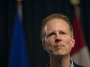 Chris Hay, executive director of the John Howard Society of Alberta, spoke in 2016 about Bill 9, An Act to Modernize the Enforcement of Provincial Offences. Hay's office could close after a provincial funding cut.