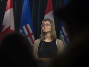 Dr. Deena Hinshaw, Alberta's chief medical officer of health has announced the province's third and fourth presumptive cases of novel coronavirus, officially known as COVID-19 on March 8, 2020.