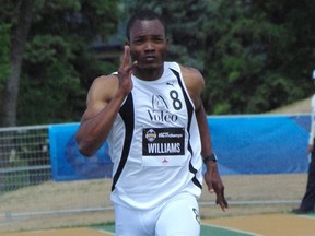 Edmonton sprinter Ben Williams was looking to make the Canadian Olympic team this summer.