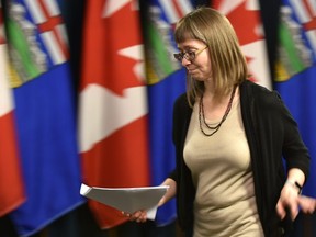 Alberta’s chief medical officer of health Dr. Deena Hinshaw, announced in Edmonton, seven new cases of COVID-19 cases confirmed. Bring the total to 14 confirmed cases in Alberta, all are travel-related. March 10, 2020.