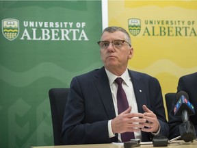 David Turpin is the president of the University of Alberta.