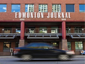 The Edmonton Journal building.