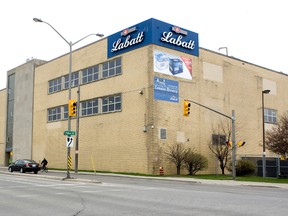 Labatt Brewery in London. (Free Press file photo)