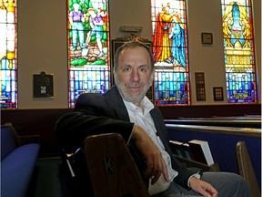 Rabbi Steven Schwarzman at Beth Shalom synagogue is calling members of his congregation to keep in touch during the pandemic.