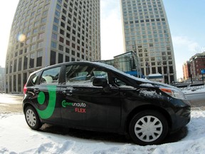 One of Communauto YEG's local car share fleet.