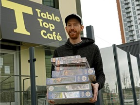 Brian Flowers of Table Top Cafe can't keep up with the demand for puzzles during the pandemic.