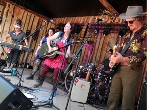 Carolyn Mark and Co. on the Firefly Stage in 2019 at North Country Fair.