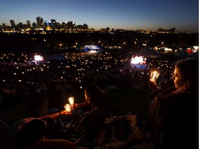 The Edmonton Folk Music Festival crowd last year during Brandi Carlile's performance.