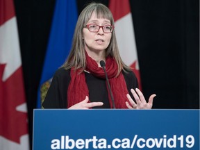 Alberta's chief medical officer of health Dr. Deena Hinshaw provides an update on Friday, April 24, 2020, on COVID-19 and the ongoing work to protect public health.