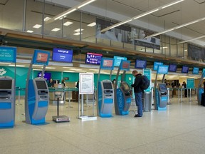 Maya Abdallah, a fourth-year journalism student at MacEwan University, was on site at the Edmonton International Airport taking photos for a story about the impact of COVID-19 on international students when the airport’s closure was announced.