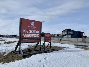 Two new K-9 schools are due to break ground this year in southwest Edmonton.