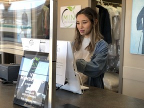 Of Mint Dry Cleaning Co.'s four locations in the city, the Garneau and Jasper Avenue sites remain open for business. They are following rigorous cleaning and sanitizing practices, including disinfecting all high-contact surfaces after they have been touched.