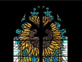 A commemorative stained-glass window is planned for St. James's church,  in Sussex Gardens, London to honour  Ukrainian Canadians who fought in the Second World War.