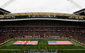 Wembley Stadium in London, England, won't be hosting any NFL games this coming season.