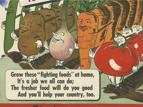 Victory gardens sprouted up during the Second World War to provide food and boost morale.
