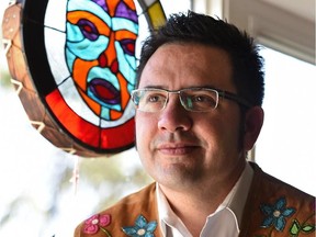 Award-winning author Richard Van Camp will hold a writing course (RSVP required, five spots left) at the Indigenous Author Celebration at the Links of Gleneagles on February 22. Ed Kaiser/Postmedia Network ORG XMIT: POS1510281649461220