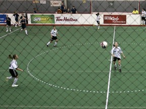 Two of the Edmonton Soccer Association's indoor soccer centres are set to reopen early next month after the province lifted more COVID-19 restrictions on organized sports.