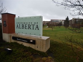 University of Alberta north campus.