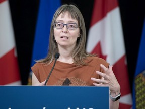 Alberta's chief medical officer of health, Dr. Deena Hinshaw, provides an update, from Edmonton on Monday, June 1, 2020, on COVID-19 and the ongoing work to protect public health.