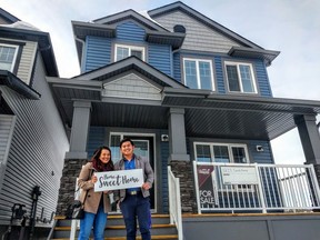 Madeleine Mae Dimapilis and Lynard Higoy bought a new home in SummerWood.