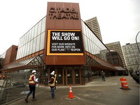 The Citadel Theatre is asking the city to fund $1.37 million for urgent roof repairs.
