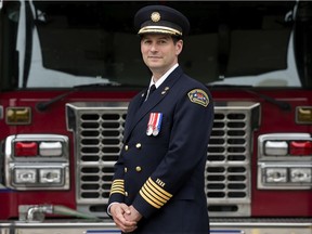 Edmonton's 17th Fire Chief Joe Zatylny at Fire Station 1 in Edmonton on Friday, June 26, 2020.