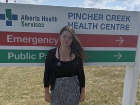 Dr. Samantha Myhr is one of Pincher Creek's nine physicians, all of whom had planned to pull their services for the local hospital because of the "chaos" caused by Health Minister Tyler Shandro. At the pleading of the local Town Council, they have extended their service for another 90 days.