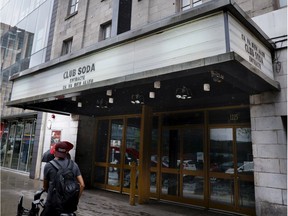 Club Soda remained shuttered on Tuesday, despite indoor venues now being allowed to host 250 people.